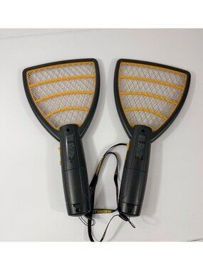 Stinger Electric Bug Zapper Rackets Black & Yellow Dual Pack Camping Outdoors